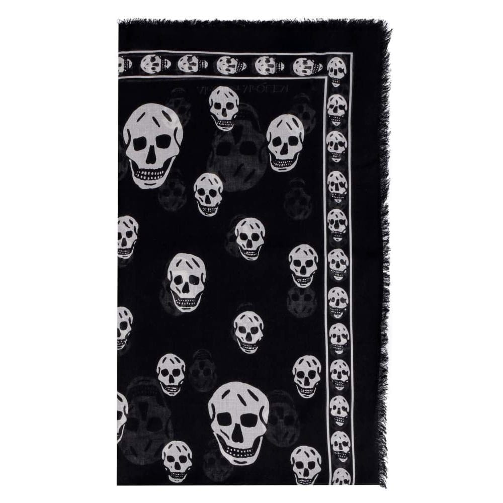 Alexander mcqueen - Foulard 'Skull Print' pour Hommes