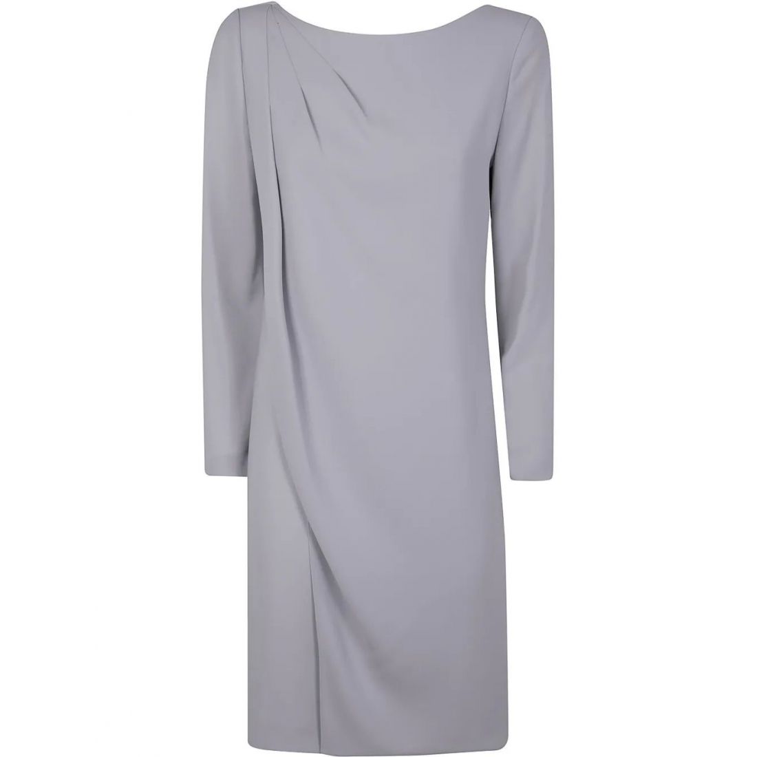 Emporio armani - Robe mini 'Panel-Detail Cady-Texture' pour Femmes
