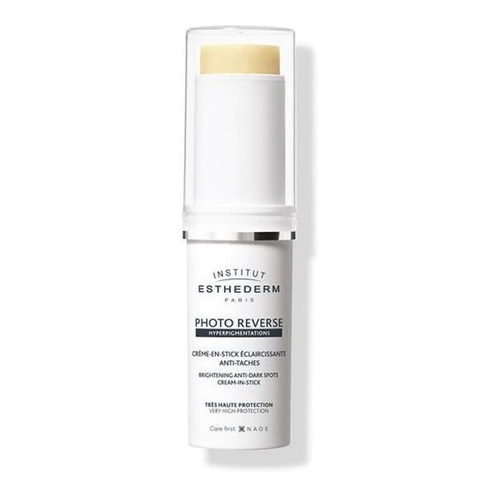 Institut esthederm - Stick protection solaire 'Photo Reverse Illuminating Anti-dark Spot SPF50+' - 10 g