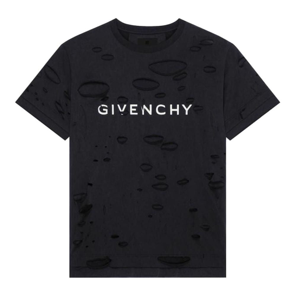 Givenchy - T-shirt 'Destroyed Effect' pour Hommes