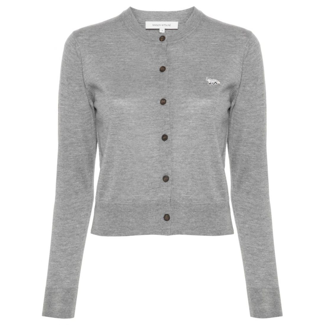 Maison kitsuné - "Cardigan 'Logo-Embroidered' pour Femmes"-XS