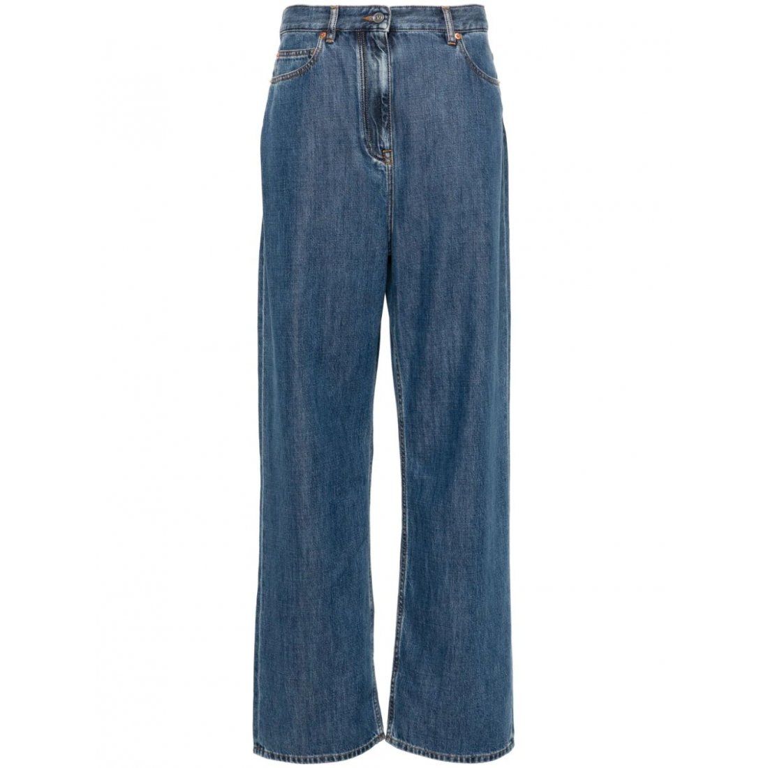 Valentino garavani - Jeans 'Logo-Patch' pour Femmes