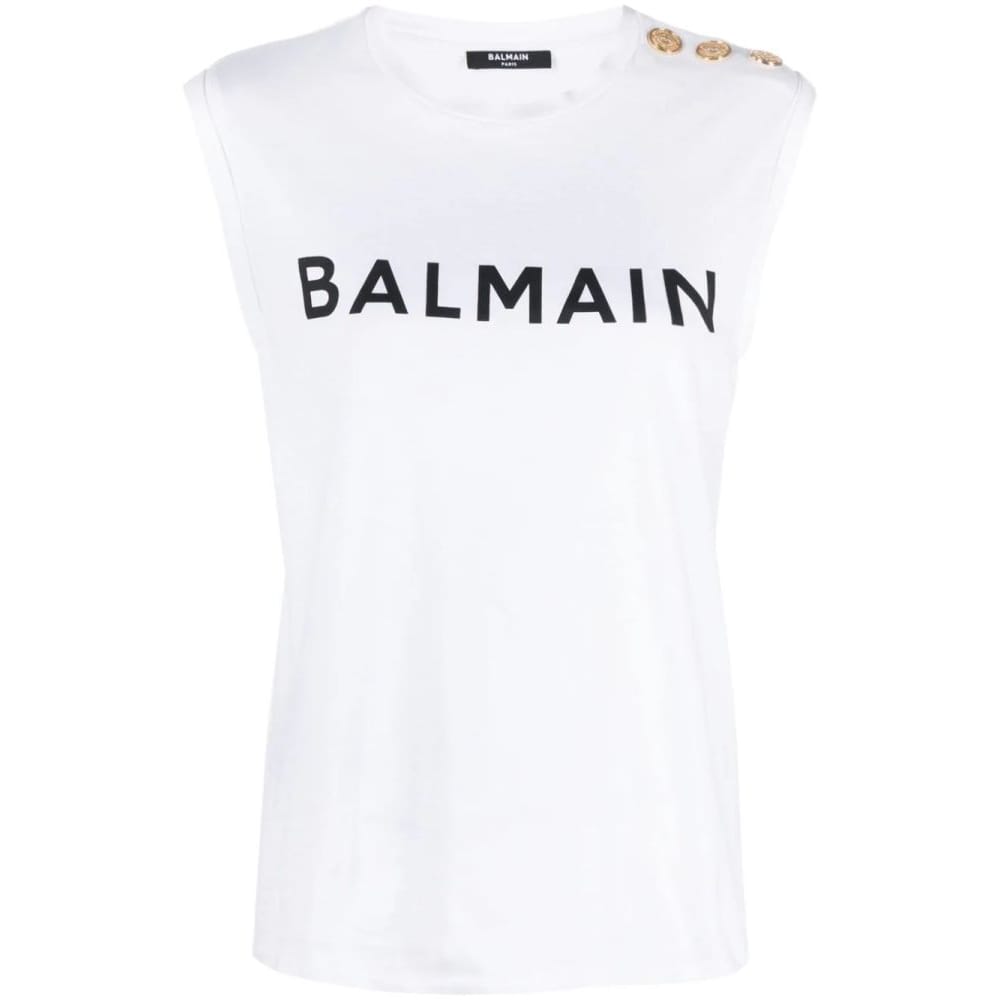 Balmain - T-shirt 'Logo' pour Femmes
