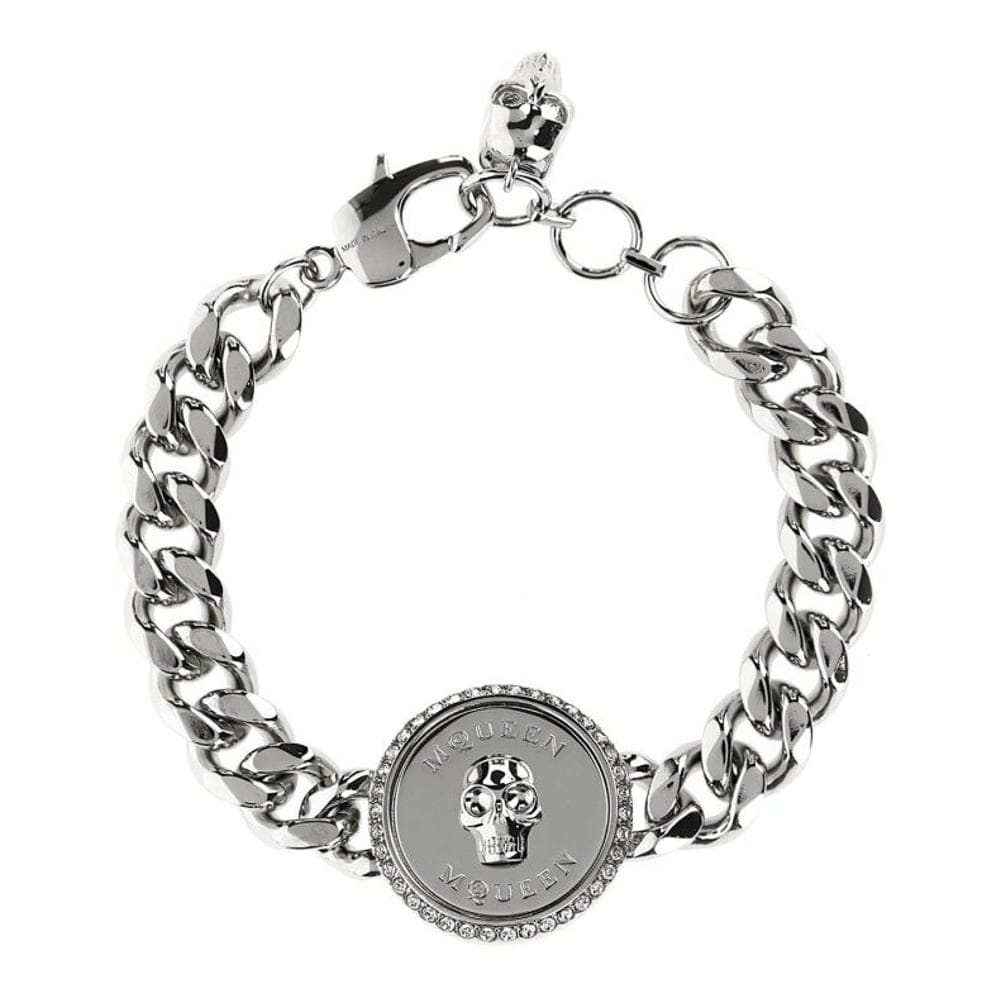 Alexander mcqueen - Bracelet réglable 'Sovereign Skull' pour Hommes
