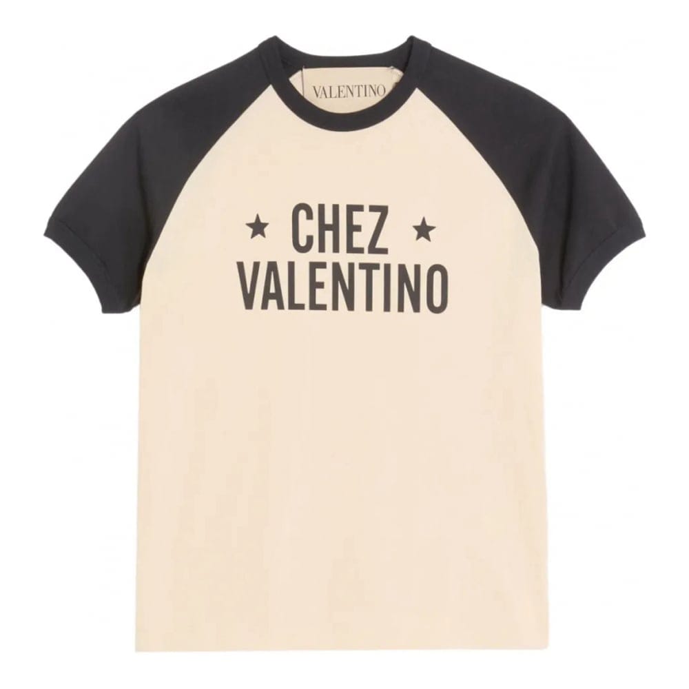 Valentino garavani - T-shirt 'Chez-Print' pour Hommes