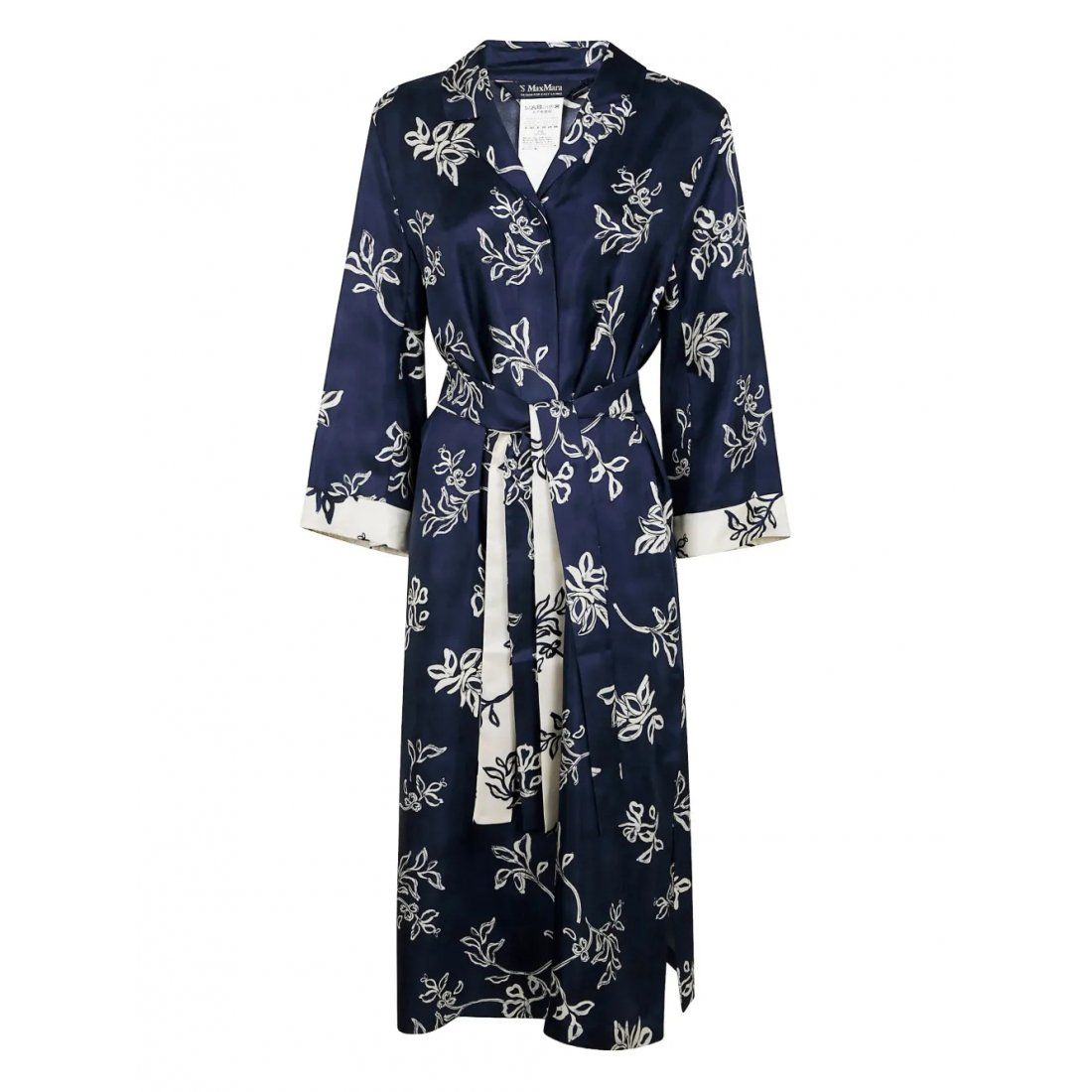 S max mara - Robe à manches longues 'Floral-Print' pour Femmes