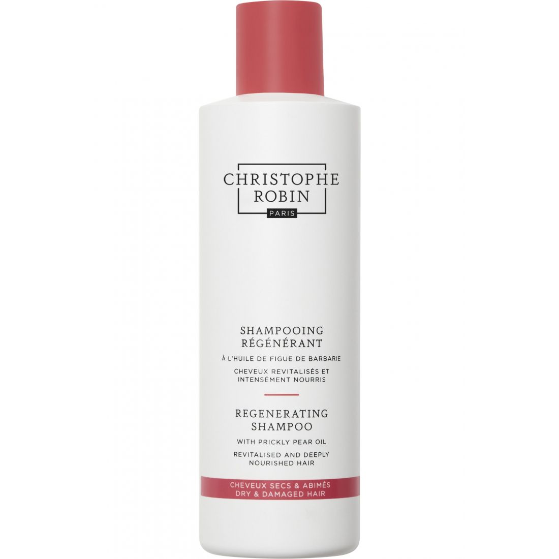 Christophe robin - Shampoing 'Prickly Pear Oil Regenerating' - 500 ml