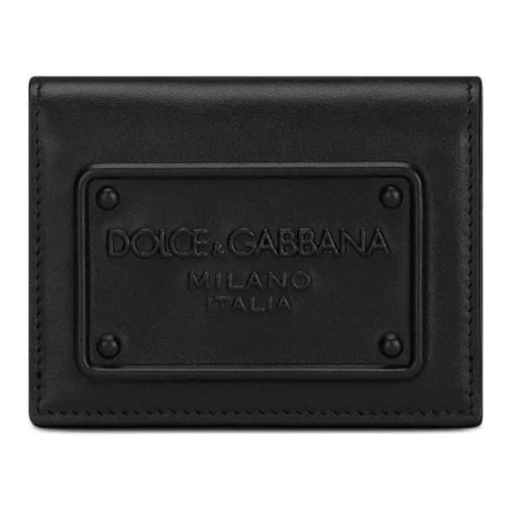Dolce&gabbana - Portefeuille 'Logo-Tag Bi-Fold' pour Hommes