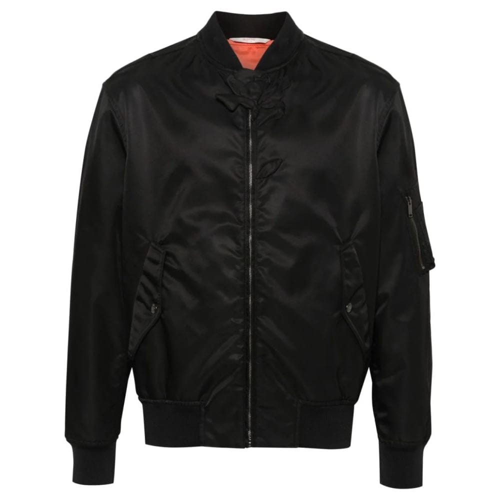 Valentino - Blouson bomber 'Floral-Embroidered' pour Hommes