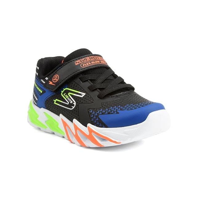 Skechers - 400138L/BKBL S LIGHTS: FLEX-GLOW BOLT