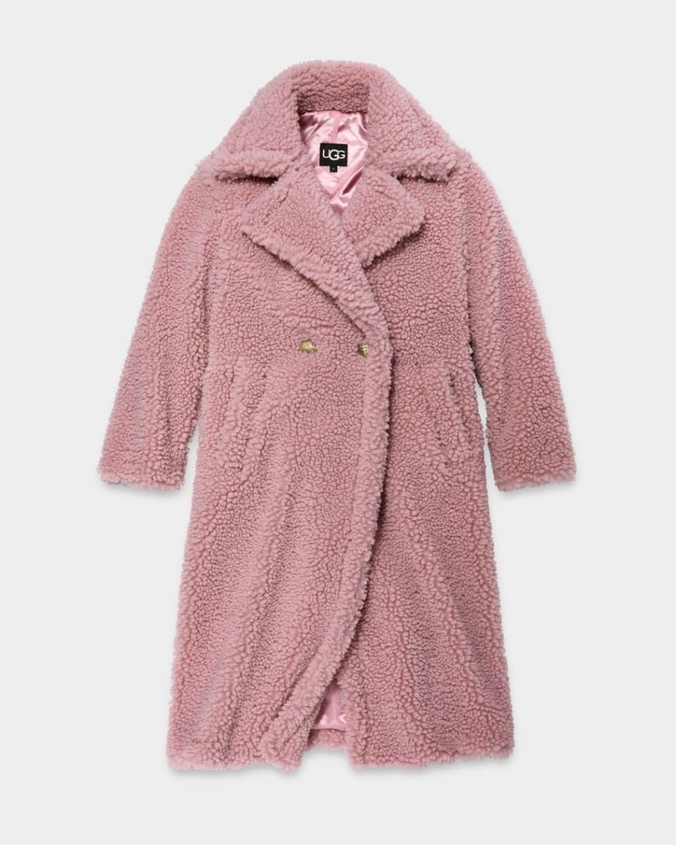 Ugg - W's GERTRUDE LONG TEDDY COAT