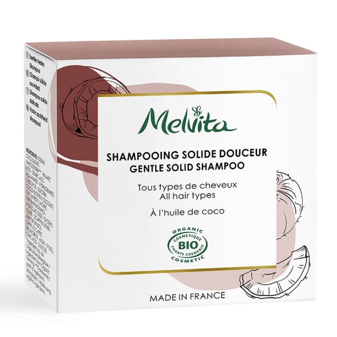 Melvita - Shampoing solide 'Douceur' - 55 g