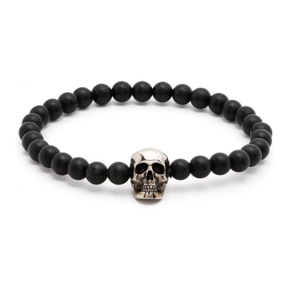 Alexander mcqueen - Bracelet 'Skull Beaded' pour Hommes