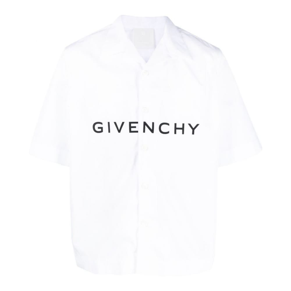 Givenchy - Chemise à manches courtes 'Logo' pour Hommes