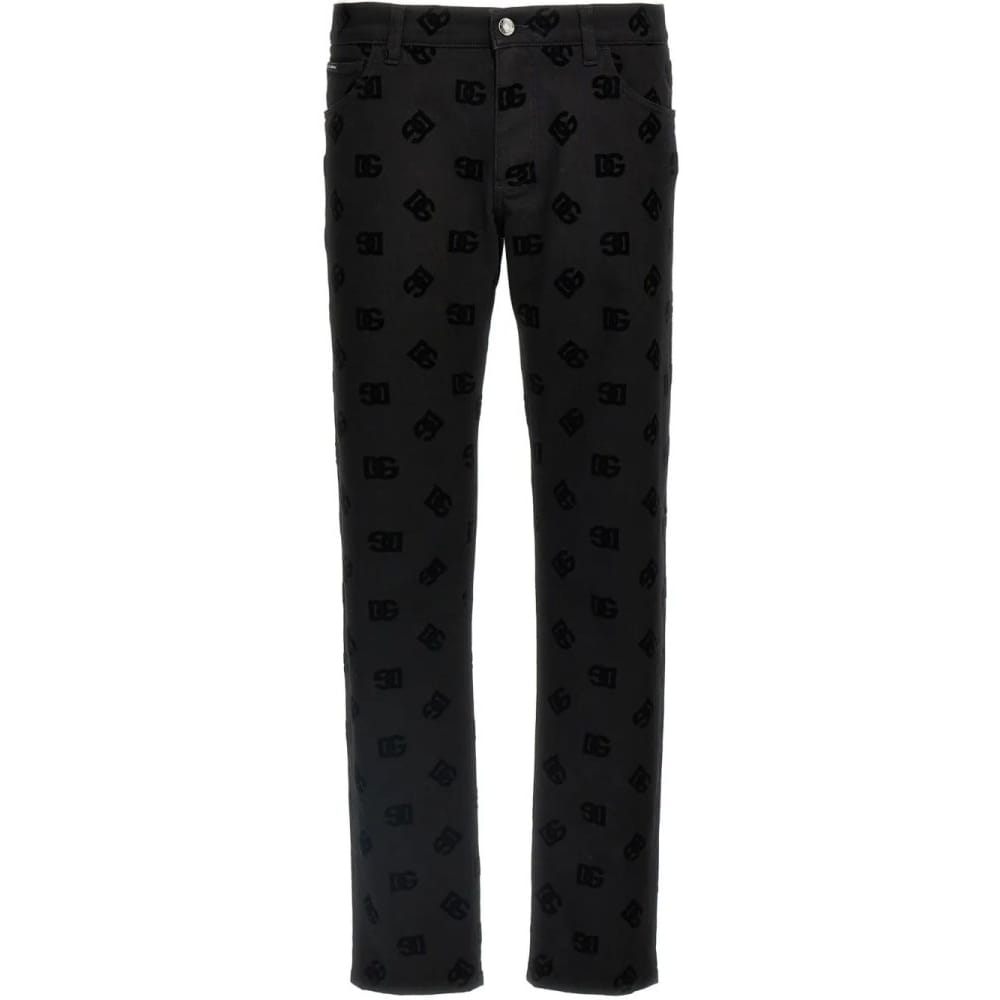 Dolce&gabbana - Jeans 'Logo-Embossed' pour Hommes