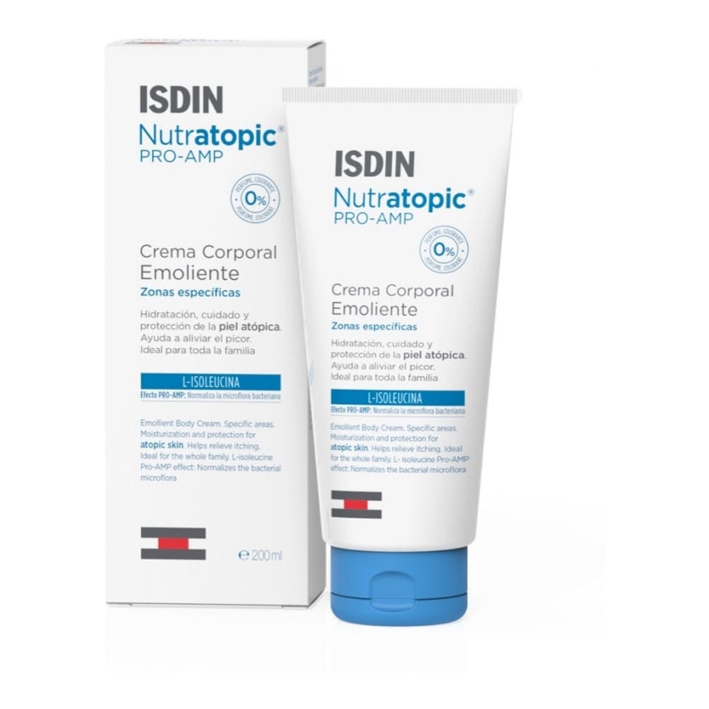 Isdin - Crème émolliente 'Nutratopic Pro-AMP' - 200 ml
