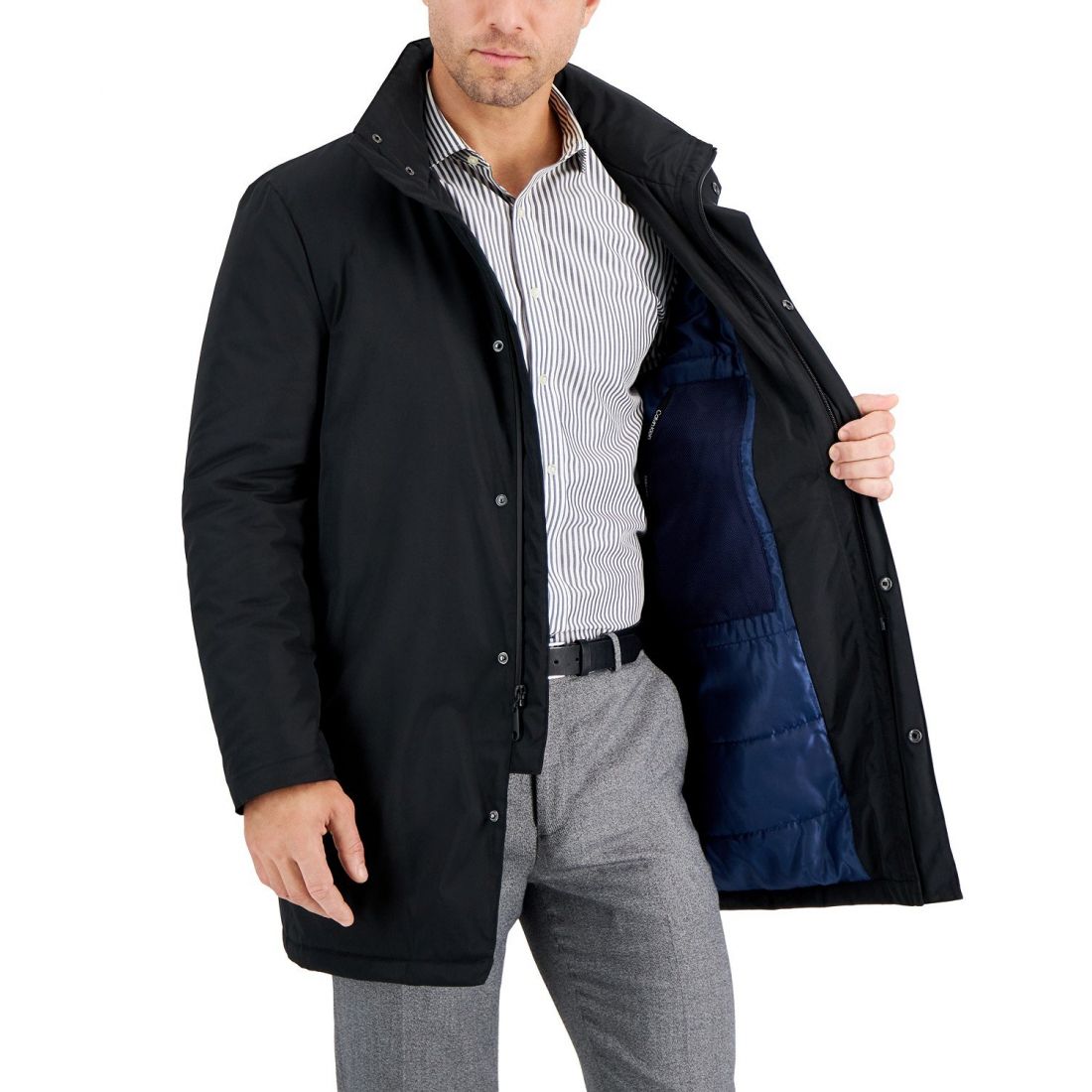 Calvin klein - 'Slim-Fit Raincoat' pour Hommes