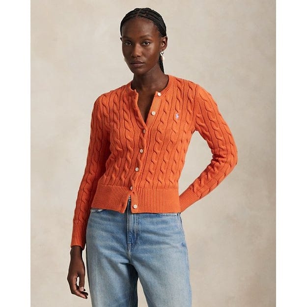 Polo ralph lauren - "Cardigan 'Cable-Knit Crewneck' pour Femmes"