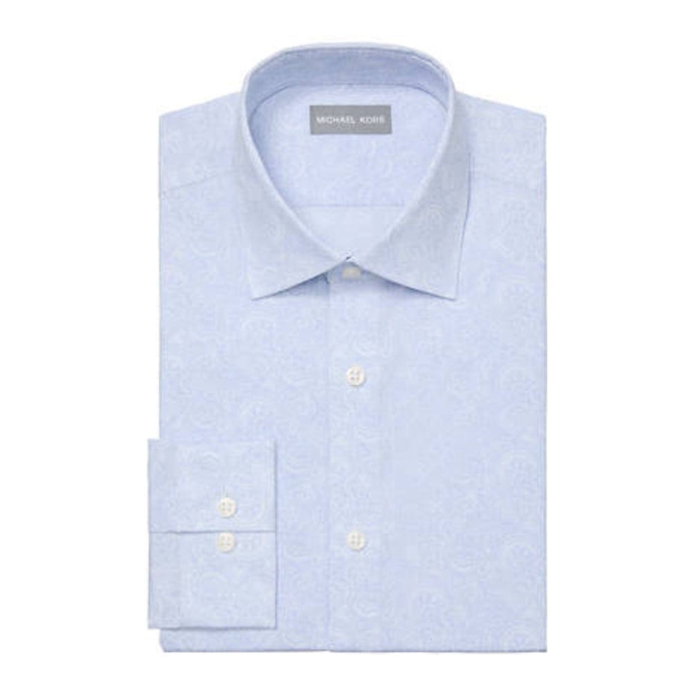 Michael kors - 'Big & Tall Passport Collection Travel Stretch Dress Shirt' pour Hommes