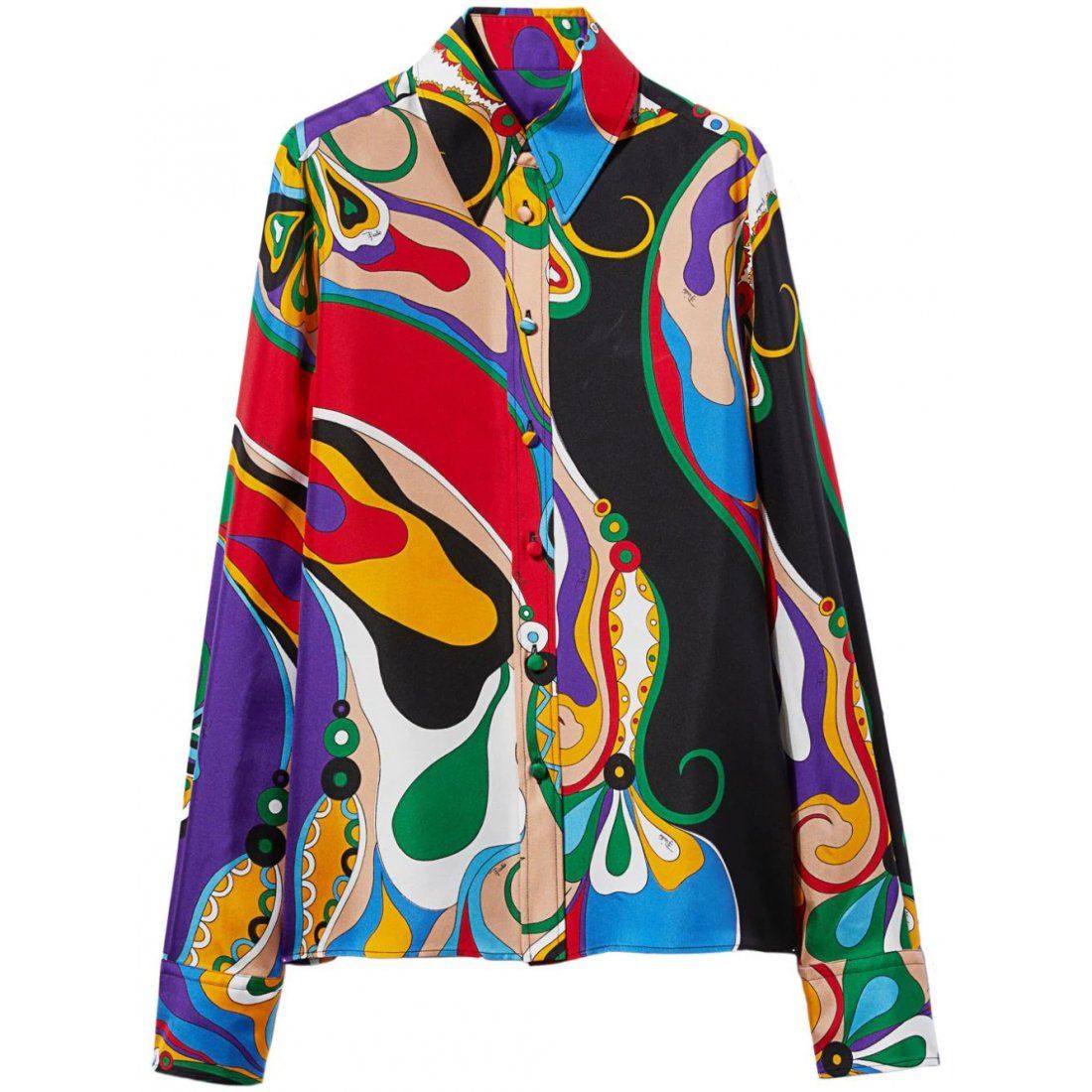 Pucci - Chemise 'Orchidee-Print' pour Femmes