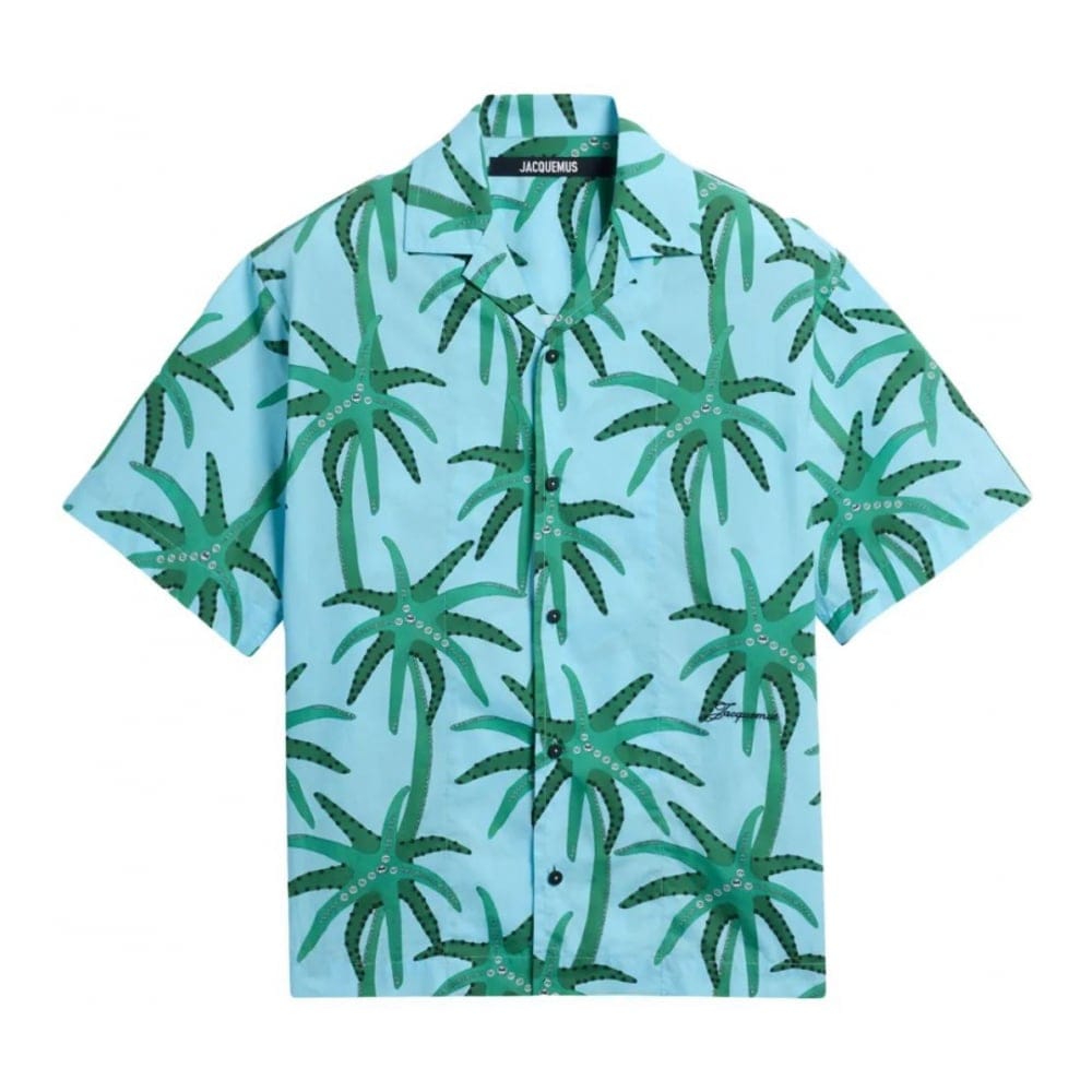 Jacquemus - Chemise à manches courtes 'Floral-Print' pour Hommes