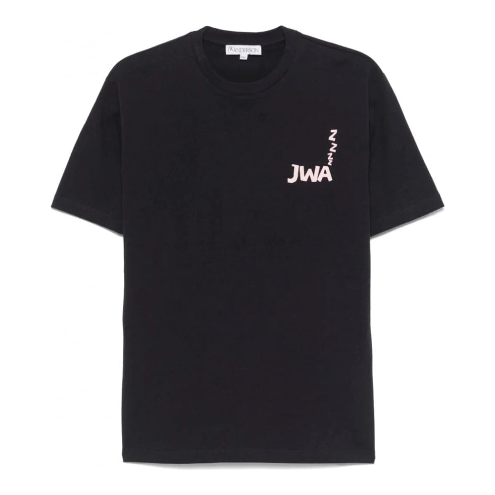 Jw anderson - T-shirt 'Jwa Slogan-Print' pour Femmes