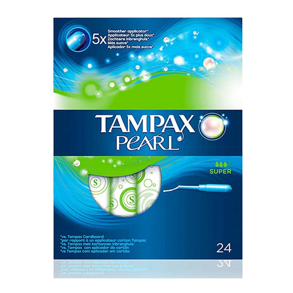 Tampax - Tampon 'Pearl Compak' - Super 18 Pièces