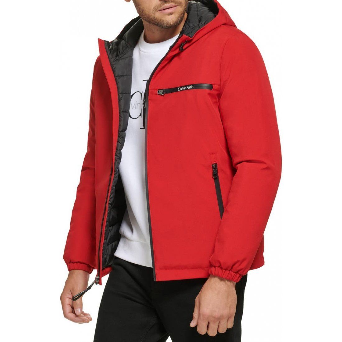 Calvin klein - Hommes's 'Water Resistant Hooded' Veste