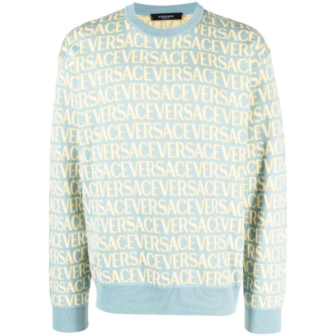 Versace - Pull 'Allover Logo' pour Hommes