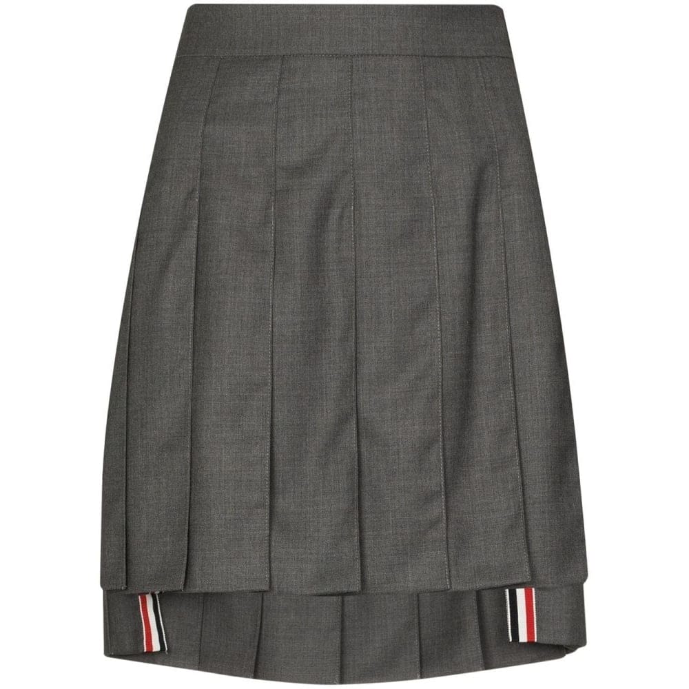 Thom browne - Mini Jupe 'Dropped Back Pleated' pour Femmes