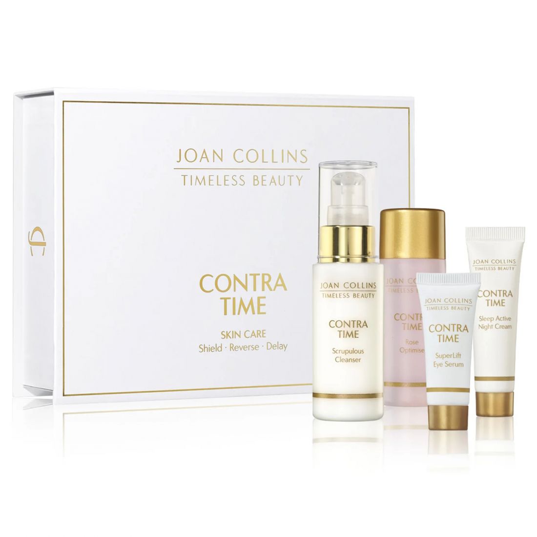 Joan collins - Coffret de parfum 'Contra Time Collection' - 4 Pièces