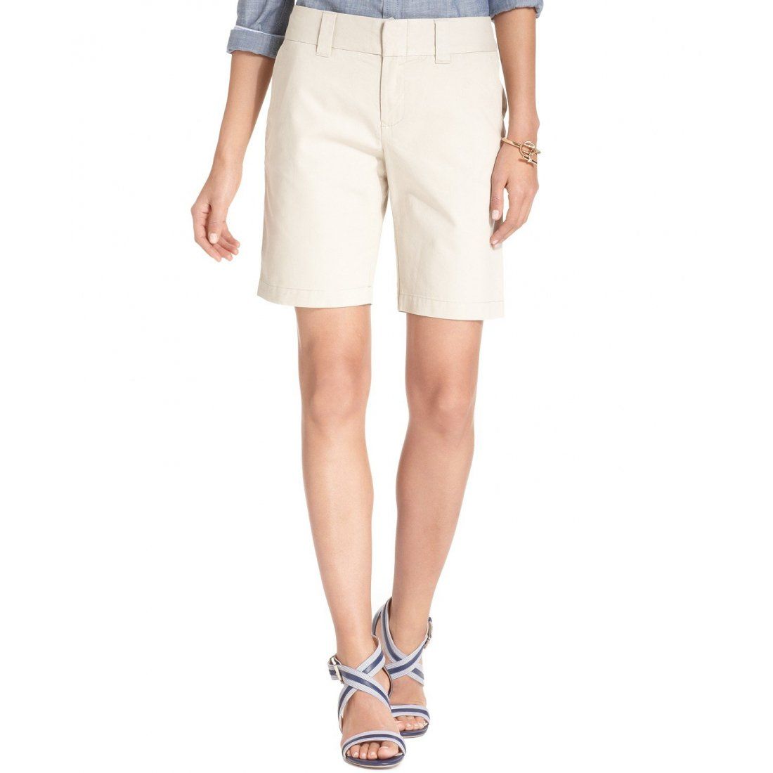 Tommy hilfiger - 'TH Flex 9 Inch Hollywood Bermuda Shorts' pour Femmes