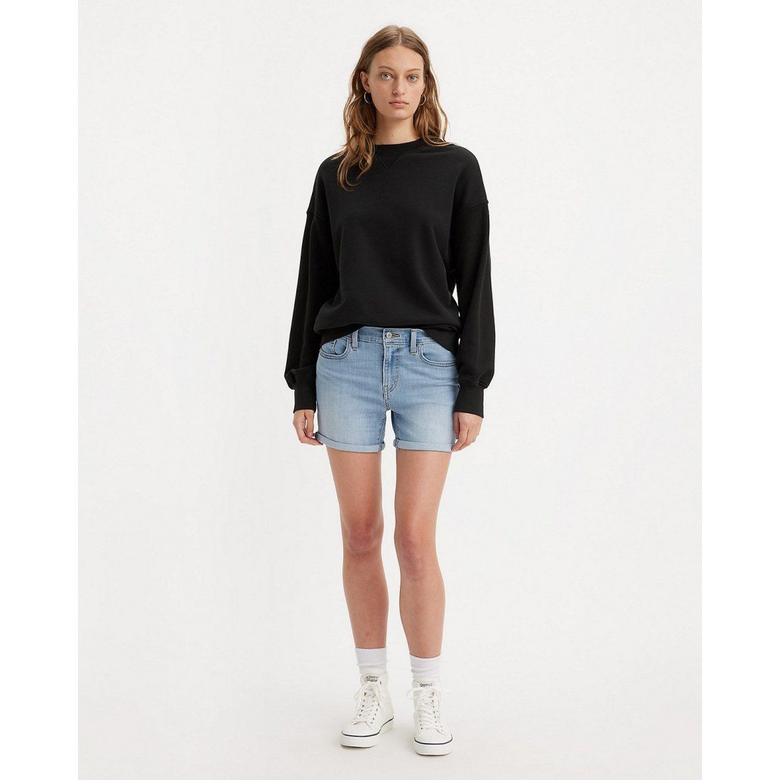 Levi's - Short 'Mid Length' pour Femmes