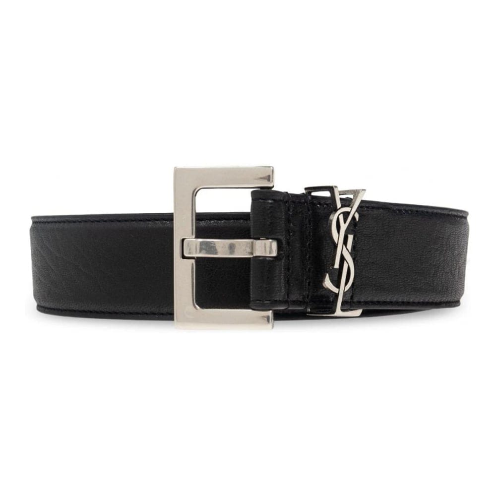 Saint laurent - Ceinture 'Logo-Plaque' pour Hommes