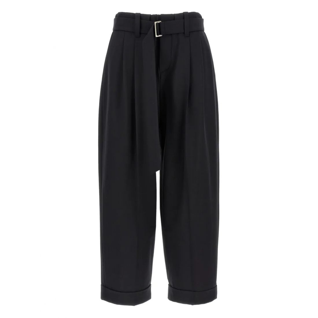 Brunello cucinelli - Pantalon 'High-Waisted Belted' pour Femmes