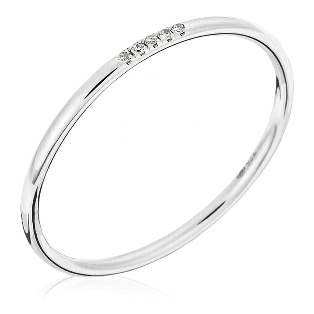 Diamanta - Bague 'Alliance Humilité' pour Femmes