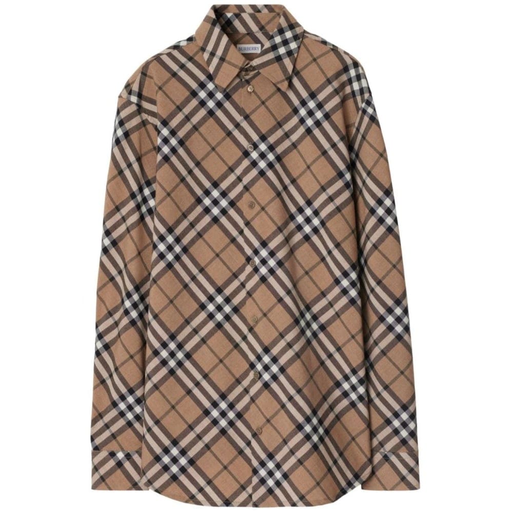 Burberry - Chemise 'Check-Pattern' pour Femmes