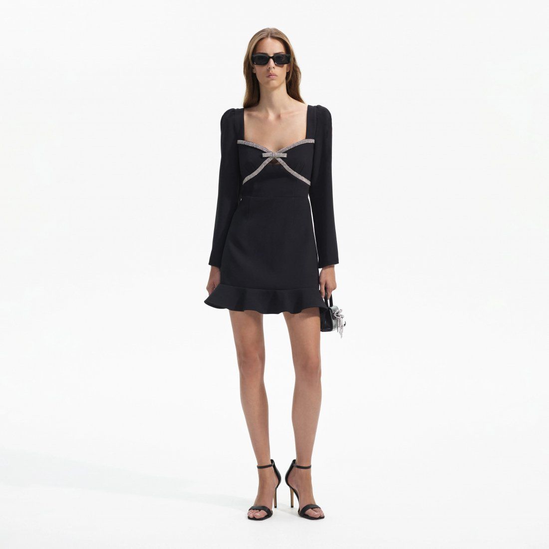 Self portrait - Robe mini 'Bow' pour Femmes