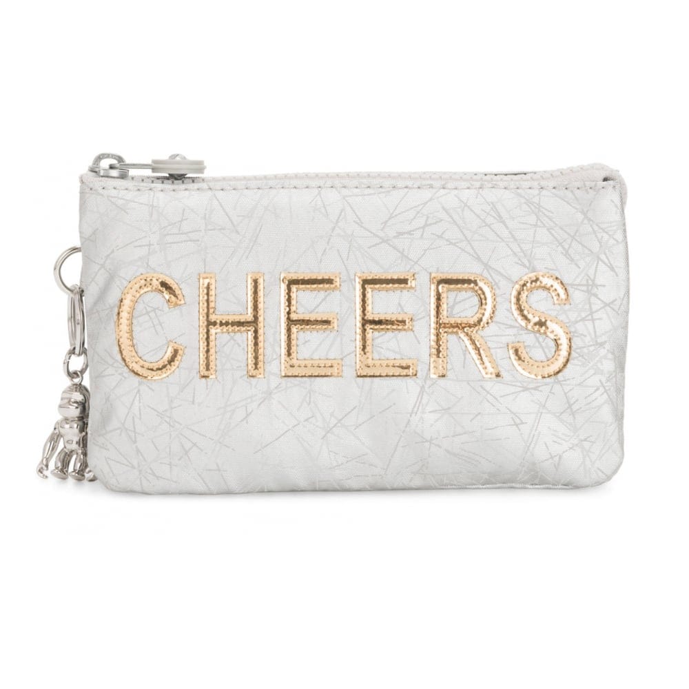 Kipling - Pochette 'Creativity Large Metallic' pour Femmes