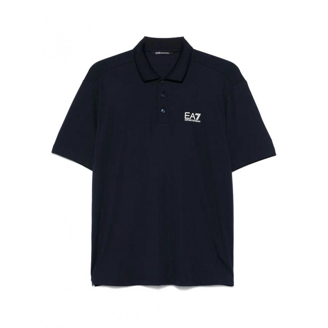 Ea7 emporio armani - "Polo 'Logo-Print' pour Hommes"-M