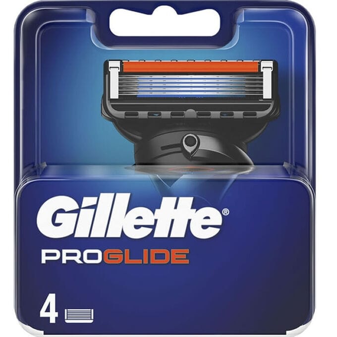 Gillette - Lames de rechange 'Fusion ProGlide' - 4 Pièces