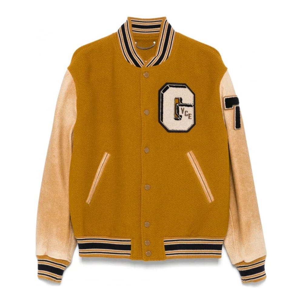 Golden goose deluxe brand - Veste 'Leather-Sleeved' pour Hommes
