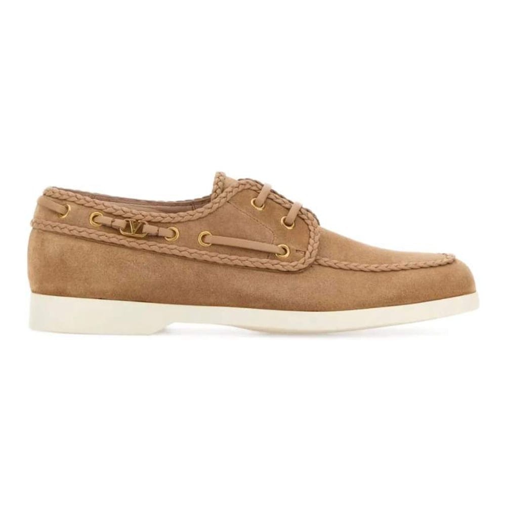 Valentino garavani - Chaussures bateau 'Braided-Edge' pour Femmes