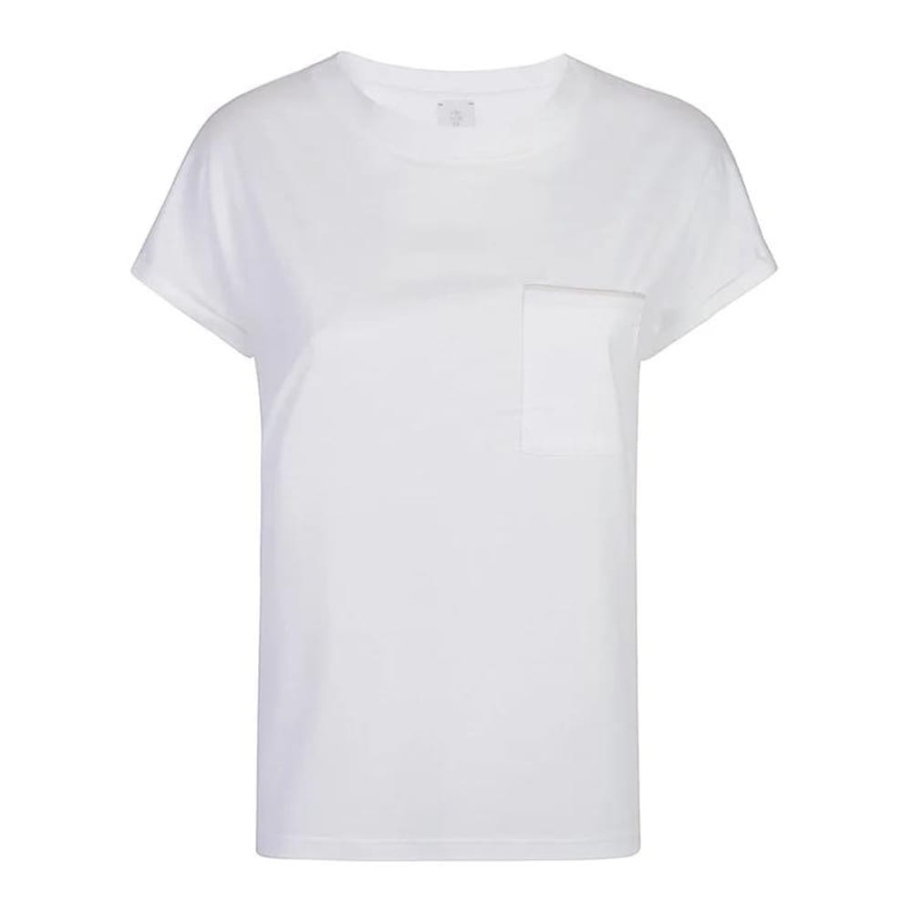 Eleventy - T-shirt 'Crewneck With Pocket' pour Femmes