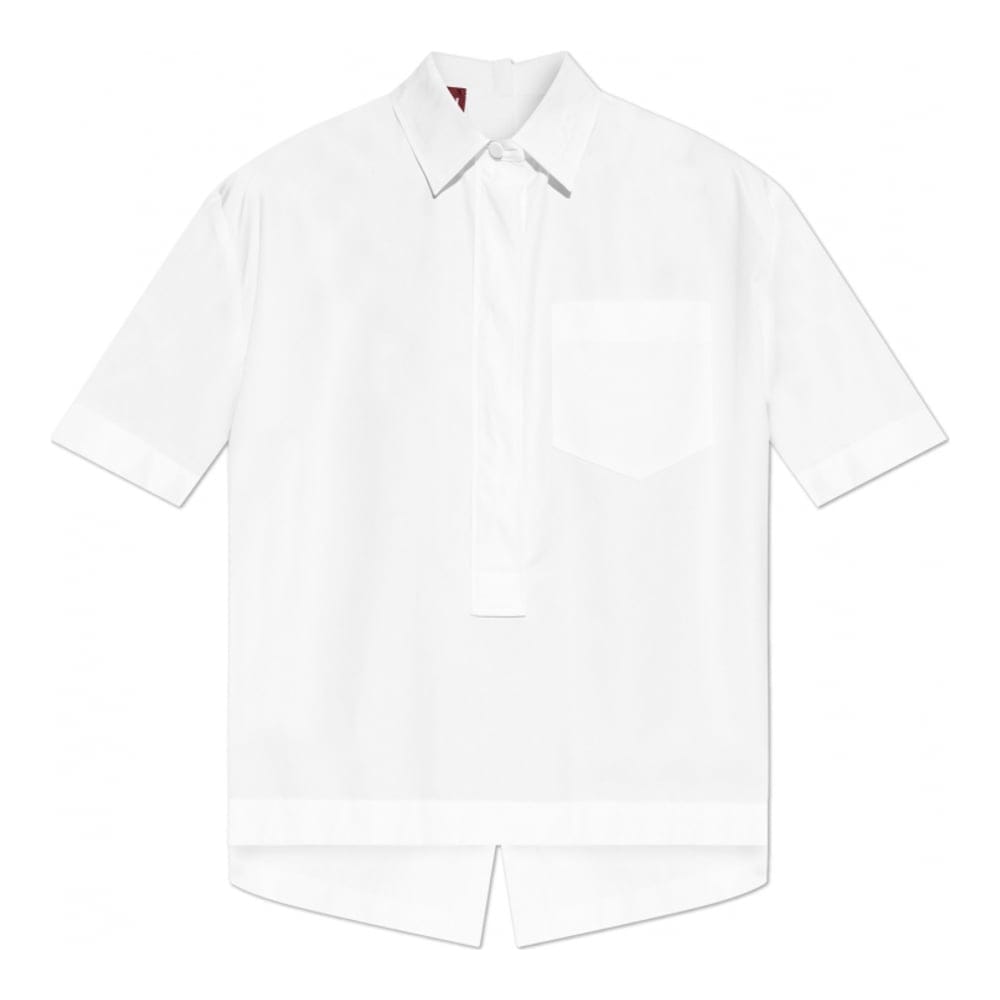 Gucci - Chemise à manches courtes 'Embossed' pour Femmes