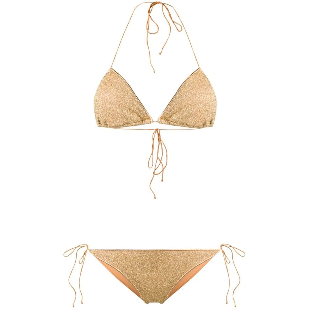 Oséree - Bikini 'Lumière Metallic Triangle' pour Femmes