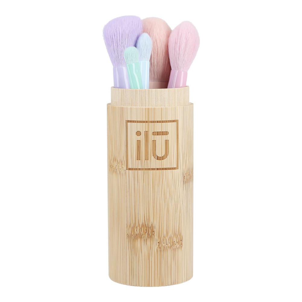 Ilu - Set de pinceaux de maquillage 'Bamboo' - 5 Pièces