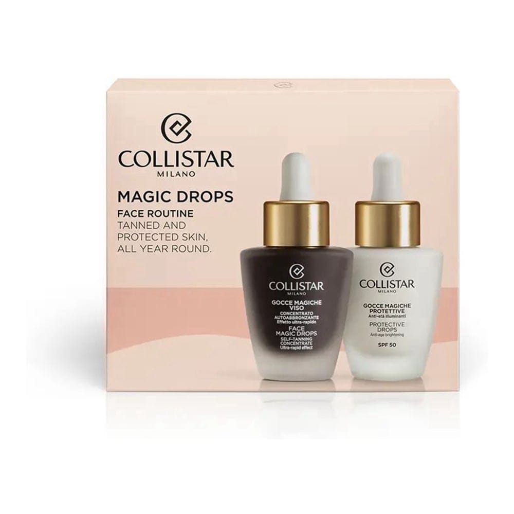 Collistar - Coffret de soins de la peau 'Magic Drops Face Routine' - Tous types de peau, 2 Pièces