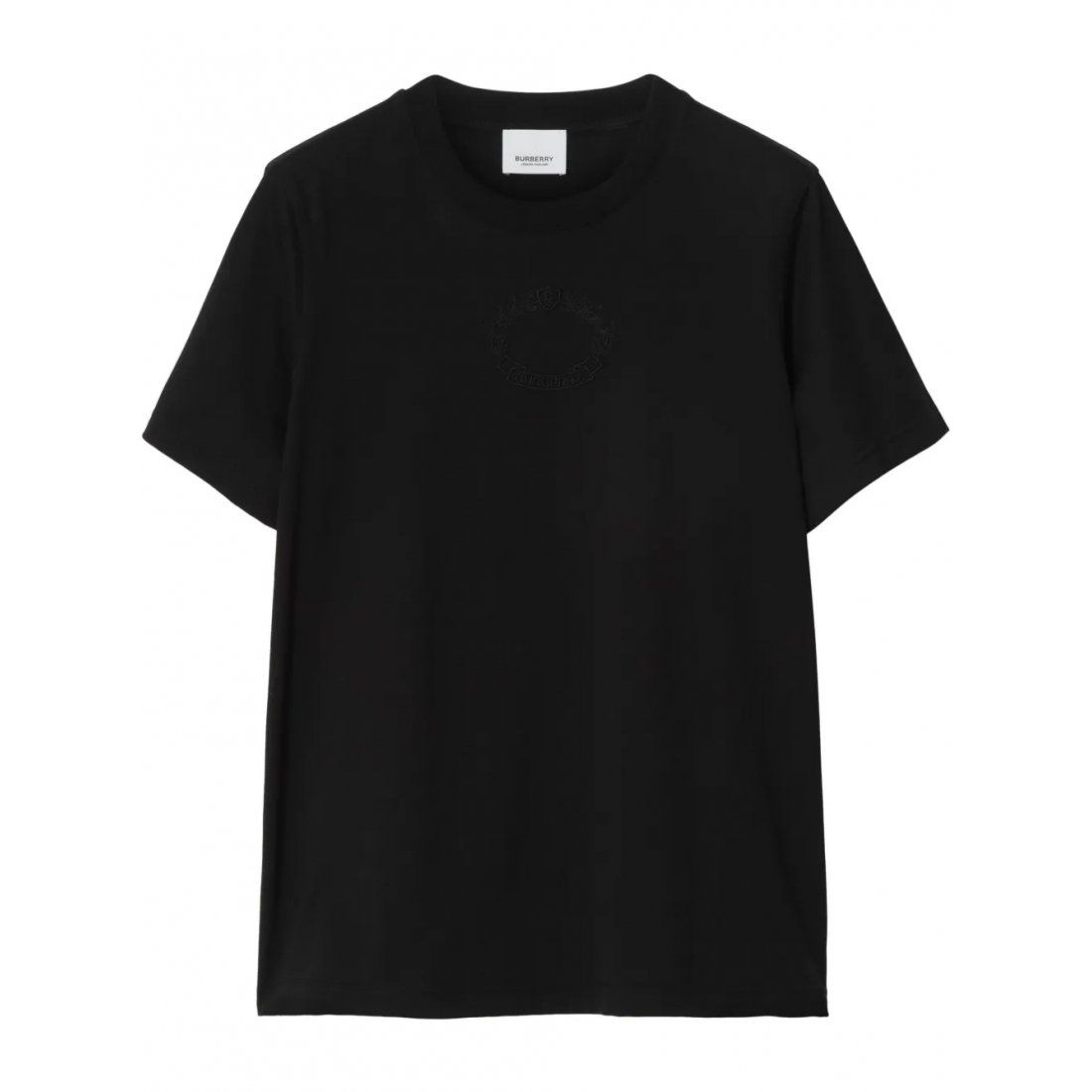 Burberry - T-shirt 'Tonal Embroidered-Logo' pour Femmes