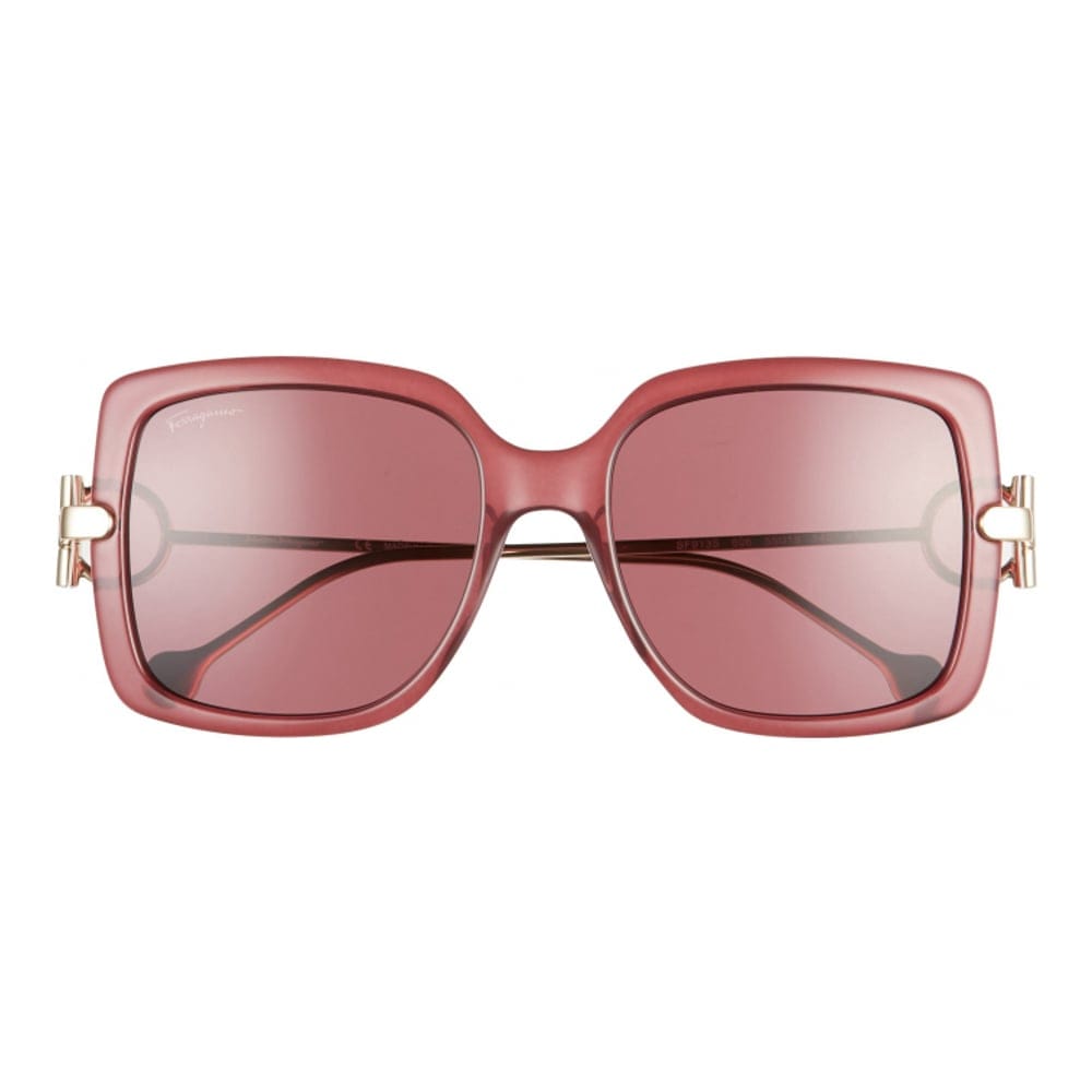 Ferragamo - 'Salvatore Ferragamo Gancio 55mm Square Sunglasses' pour Femmes